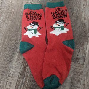 Christmas Holiday Socks - I'm having a melt down